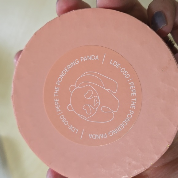 Pepe the Pondering Panda Erstwilder brooch - Picture 4 of 4